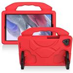 For Samsung Galaxy Tab A7 Lite T220 / T225 Thumb Bracket EVA Shockproof Tablet Case(Red)