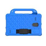For Samsung Galaxy Tab A 8.0 T380/385/T387 Diamond Series EVA  Anti-Fall Shockproof Sleeve Protective Shell Case with Holder & Strap(Blue)