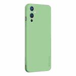 For OnePlus 9 PINWUYO Touching Series Liquid Silicone TPU Shockproof Case(Green)