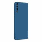 For Huawei P30 PINWUYO Sense Series Liquid Silicone TPU Mobile Phone Case(Blue)