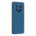 For Huawei Mate 40 Pro+ PINWUYO Sense Series Liquid Silicone TPU Mobile Phone Case(Blue)