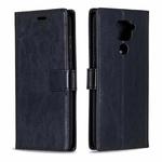 For Xiaomi Redmi Note 9 5G Crazy Horse Texture Horizontal Flip Leather Case with Holder & Card Slots & Wallet & Photo Frame(Black)