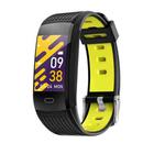 ZERO 0.96inch Color Screen Smart Watch IP68 Waterproof,Support Heart Rate Monitoring/Sleep Monitoring/Call Reminder/Sedentary Reminder(Yellow)