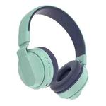 BOBo Kids Gift Bluetooth 5.0 Bass Noise Cancelling Stereo Wireless Headset With Mic, Support TF Card / FM / AUX-in(Blue)