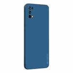 For OPPO Realme X7 / Realme Q2 Pro PINWUYO Touching Series Liquid Silicone TPU Shockproof Case(Blue)