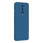 For OnePlus 8 PINWUYO Touching Series Liquid Silicone TPU Shockproof Case(Blue)