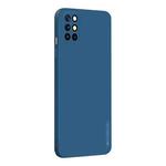 For OnePlus 8T PINWUYO Touching Series Liquid Silicone TPU Shockproof Case(Blue)