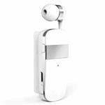 K53 Stereo Wireless Bluetooth Headset Calls Remind Vibration Wear-Clip Driver Auriculares Earphone For Phone(White)