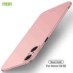 For Honor 50 SE MOFI Frosted PC Ultra-thin Hard Case(Rose Gold)