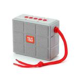 T&G TG311 LED Flashlight Portable Bluetooth Speaker, Support TF Card / FM / 3.5mm AUX / U Disk(Gray)