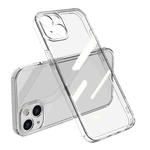 For iPhone 13 Pro Max High Transparent Tempered Glass + TPU Shockproof Case (Transparent)