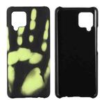 Paste Skin + PC Thermal Sensor Discoloration Case For Huawei P40 Lite / Nova 6 SE(Black Green)