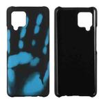 Paste Skin + PC Thermal Sensor Discoloration Case For Huawei P40 Lite / Nova 6 SE(Black Blue)