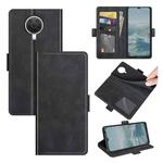 For Nokia G10/G20 Dual-side Magnetic Buckle Horizontal Flip Leather Case with Holder & Card Slots & Wallet(Black)