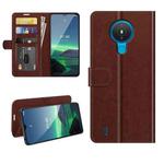 For Nokia 1.4 R64 Texture Single Horizontal Flip Protective Case with Holder & Card Slots & Wallet& Photo Frame(Brown)