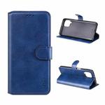 For Samsung Galaxy A22 4G ENKAY Hat-Prince Horizontal Flip PU Leather Case with Holder & Card Slots & Wallet(Dark Blue)