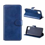 For Samsung Galaxy A22 5G ENKAY Hat-Prince Horizontal Flip PU Leather Case with Holder & Card Slots & Wallet(Dark Blue)