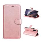 For OnePlus Nord CE 5G ENKAY Hat-Prince Horizontal Flip PU Leather Case with Holder & Card Slots & Wallet(Pink)