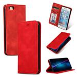 Retro Skin Feel Business Magnetic Horizontal Flip Leather Case for iPhone 6S & 6(Red)