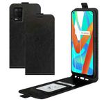 For OPPO Realme V13 5G / Realme 8 5G / Q3i 5G / Q3 5G R64 Texture Single Vertical Flip Leather Protective Case with Card Slots & Photo Frame(Black)