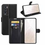 For OPPO Realme GT Master Explorer Litchi Texture Horizontal Flip Protective Case with Holder & Card Slots & Wallet(Black)