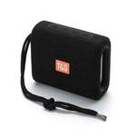 T&G TG313 Portable Outdoor Waterproof Bluetooth Speaker Subwoofer Support TF Card FM Radio AUX(Black)