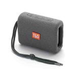 T&G TG313 Portable Outdoor Waterproof Bluetooth Speaker Subwoofer Support TF Card FM Radio AUX(Gray)