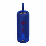 T&G TG619 Portable Bluetooth Wireless Speaker Waterproof Outdoor Bass Subwoofer Support AUX TF USB(Blue)