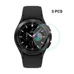5 PCS For Samsung Galaxy Watch4 Classic 46mm ENKAY Hat-Prince 0.2mm 9H 2.15D Curved Edge Tempered Glass Screen Protector Watch Film