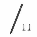 AT-27 2 in 1 Mobile Phone Touch Screen Capacitive Pen Writing Pen with 2 Pen Tip(Black)