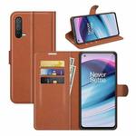 For OPPO Realme Q3 Pro Carnival Litchi Texture Horizontal Flip Protective Case with Holder & Card Slots & Wallet(Brown)