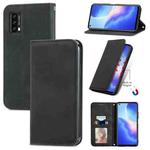 For Blackview A90 Retro Skin Feel Business Magnetic Horizontal Flip Leather Case with Holder & Card Slots & Wallet & Photo Frame(Black)