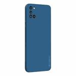 For Samsung Galaxy A31 PINWUYO Touching Series Liquid Silicone TPU Shockproof Case(Blue)