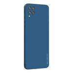 For Samsung Galaxy A42 5G PINWUYO Touching Series Liquid Silicone TPU Shockproof Case(Blue)