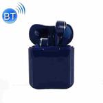 TWS2A Bluetooth TWS5.0 Copper Ring Speaker Binaural True Stereo Touch Bluetooth Earphones(Blue)
