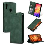 Retro Skin Feel Business Magnetic Horizontal Flip Leather Case for Redmi Note7 & Redmi Note7 Pro(Army Green)