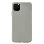 For iPhone 13 Solid Color Frosted TPU Phone Case(Gray)