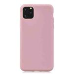 For iPhone 13 Solid Color Frosted TPU Phone Case(Rose Gold)