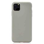 For iPhone 13 mini Solid Color Frosted TPU Phone Case (Gray)