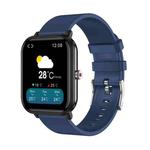 Q9pro 1.7 inch Color Screen Smart Watch, IP68 Waterproof,Support Temperature Monitoring/Heart Rate Monitoring/Blood Pressure Monitoring/Blood Oxygen Monitoring/Sleep Monitoring(Blue)