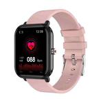 Q9pro 1.7 inch Color Screen Smart Watch, IP68 Waterproof,Support Temperature Monitoring/Heart Rate Monitoring/Blood Pressure Monitoring/Blood Oxygen Monitoring/Sleep Monitoring(Pink)