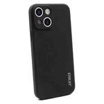 For iPhone 13 mini Hat-Prince ENKAY Liquid Silicone Shockproof Protective Case Cover (Black)