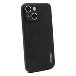 For iPhone 13 Hat-Prince ENKAY Liquid Silicone Shockproof Protective Case Cover (Black)