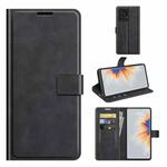 Retro Calf Pattern Buckle Horizontal Flip Leather Case with Holder & Card Slots & Wallet For Xiaomi  Mix 4(Black)