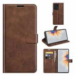 Retro Calf Pattern Buckle Horizontal Flip Leather Case with Holder & Card Slots & Wallet For Xiaomi  Mix 4(Dark Brow)