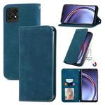 For Huawei Maimang 10 SE Retro Skin Feel Business Magnetic Horizontal Flip Leather Case with Holder & Card Slots & Wallet & Photo Frame(Blue)