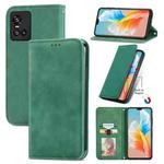 For vivo S10/ S10 Pro Retro Skin Feel Business Magnetic Horizontal Flip Leather Case with Holder & Card Slots & Wallet & Photo Frame(Green)
