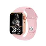 T100Plus 1.75 inch Color Screen Smart Watch, IP67 Waterproof,Support Body Temperature Test/Bluetooth Call/Heart Rate Monitoring/Blood Pressure Monitoring/Blood Oxygen Monitoring/Sleep Monitoring(Pink)