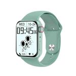 T100Plus 1.75 inch Color Screen Smart Watch, IP67 Waterproof,Support Body Temperature Test/Bluetooth Call/Heart Rate Monitoring/Blood Pressure Monitoring/Blood Oxygen Monitoring/Sleep Monitoring(Light Green)