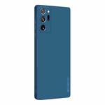 For Samsung Galaxy Note20 Ultra PINWUYO Touching Series Liquid Silicone TPU Shockproof Case(Blue)